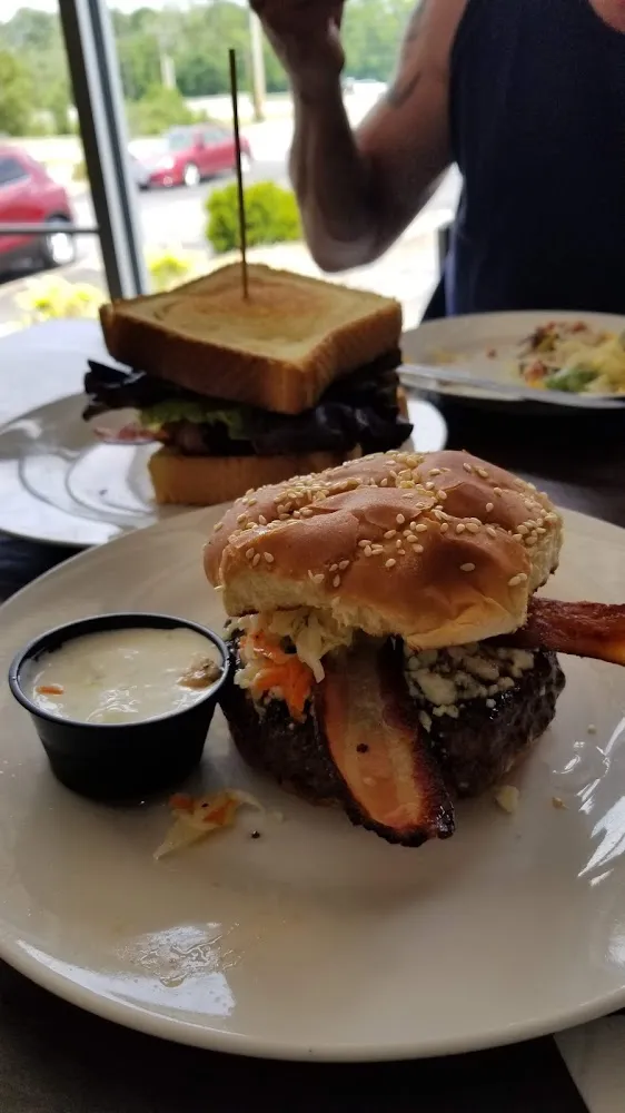 Black and Blue Burger