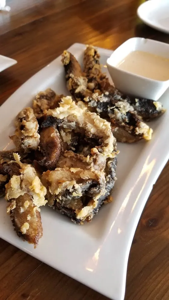 Fried Portobello Mushrooms